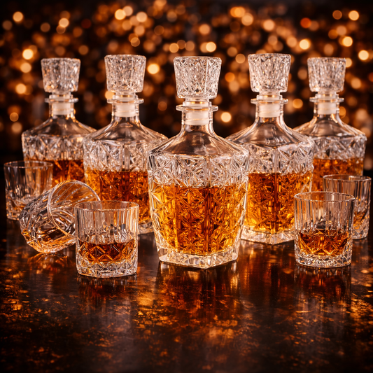 Combo de 5 Botellas de Whisky Originales (700 ml c/u)